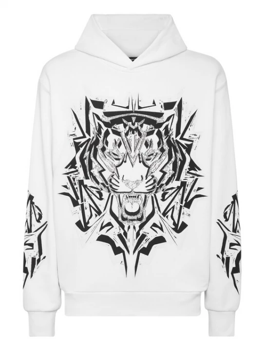 Foto van product Plein Sport Sweatshirt 'Thunder Tiger' zwart / wit