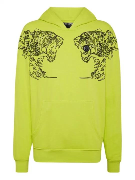 Foto van product Plein Sport Sweatshirt 'Tiger' donkergeel / zwart