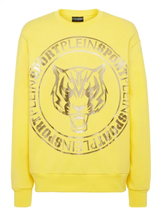 Foto van product Plein Sport Sweatshirt 'Tiger' geel / zilver