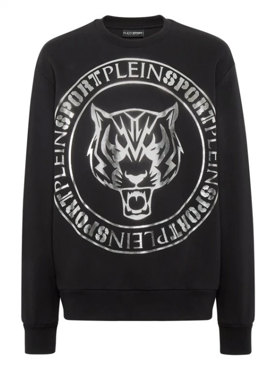 Foto van product Plein Sport Sweatshirt 'Tiger' zwart / wit