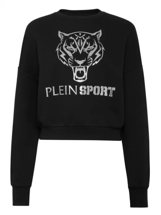 Foto van product Plein Sport Sweatshirt ' Tiger ' zwart / zilver