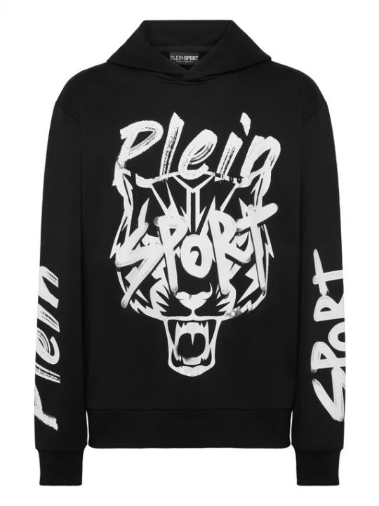 Foto van product Plein Sport Sweatshirt zwart / wit