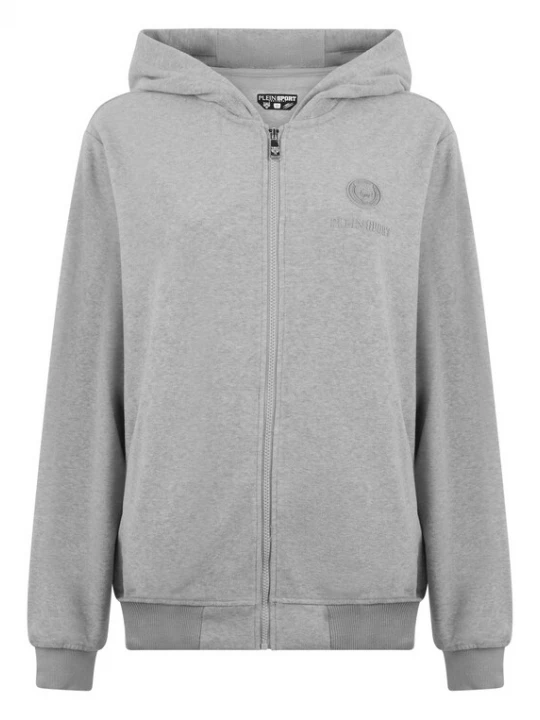 Foto van product Plein Sport Sweatvest grijs gemêleerd