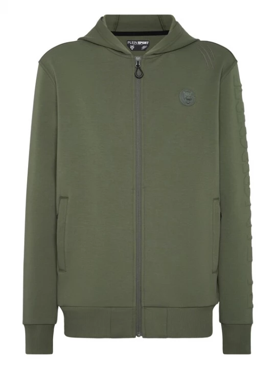 Foto van product Plein Sport Sweatvest olijfgroen