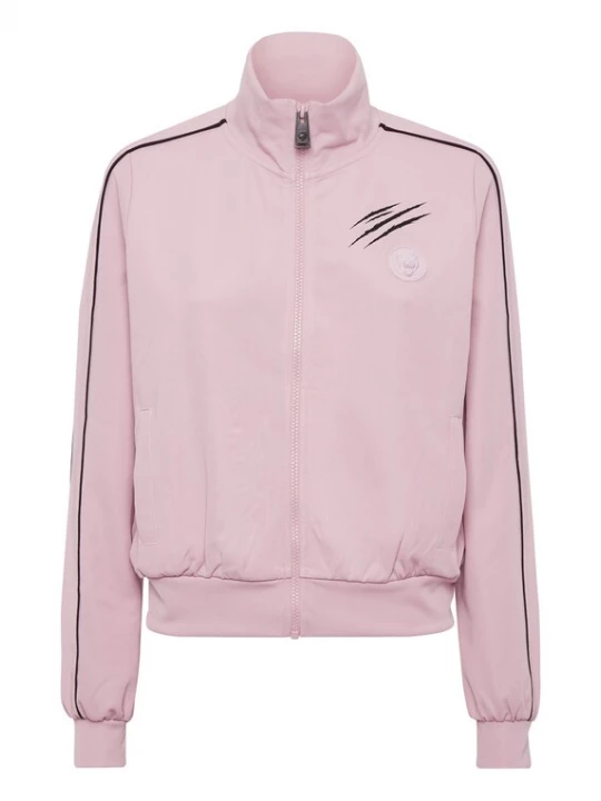 Foto van product Plein Sport Sweatvest rosa / zwart