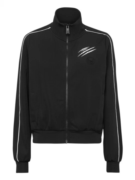 Foto van product Plein Sport Sweatvest zwart / wit