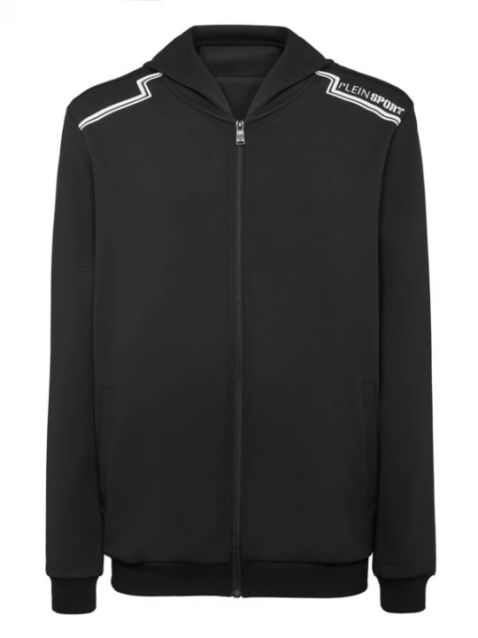 Foto van product Plein Sport Sweatvest zwart / wit