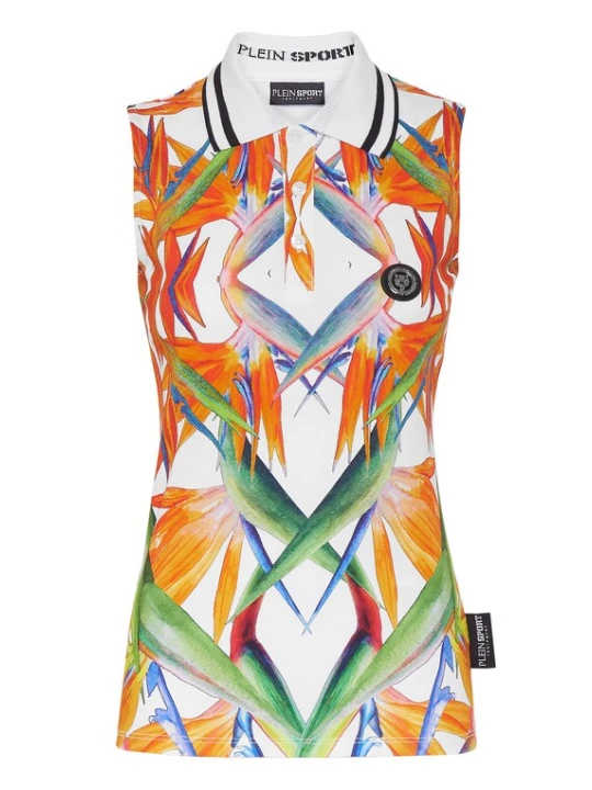 Foto van product Plein Sport Top gemengde kleuren / wit