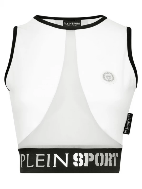 Foto van product Plein Sport Top zwart / wit