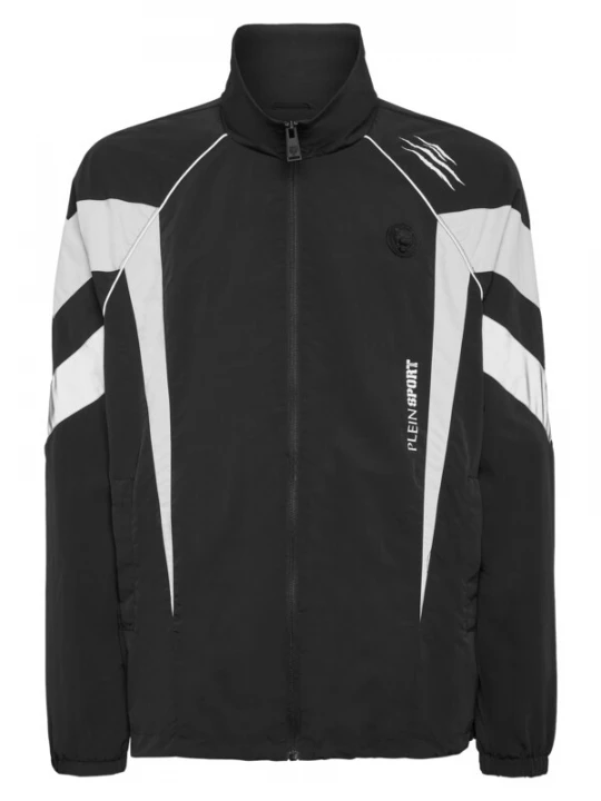 Foto van product Plein Sport Trainingsjack zilvergrijs / zwart