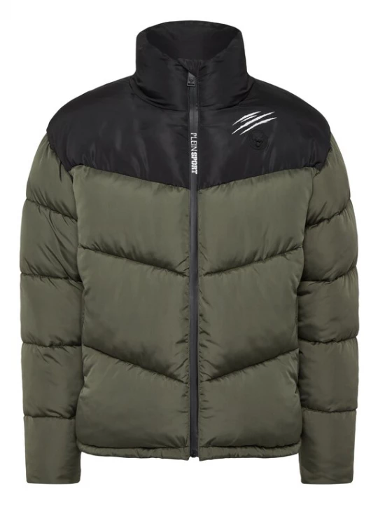 Foto van product Plein Sport Winterjas kaki / zwart / wit