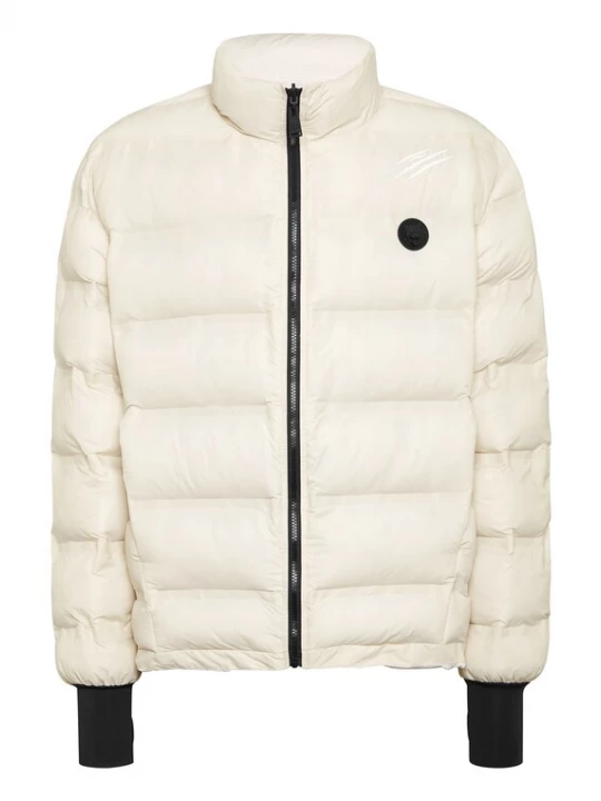 Foto van product Plein Sport Winterjas 'Scratch' ivoor / wit
