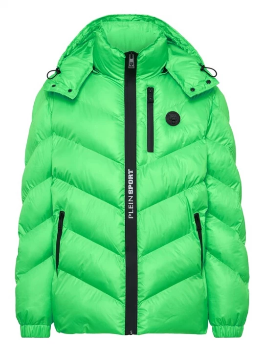 Foto van product Plein Sport Winterjas 'Tiger' lichtgroen