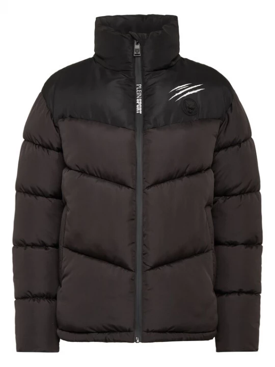 Foto van product Plein Sport Winterjas zwart / wit