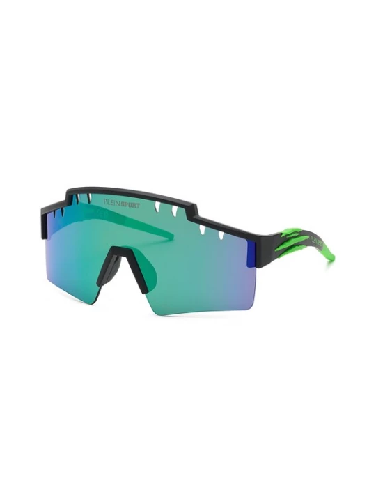 Foto van product Plein Sport Zonnebril 'Tiger Frame' marine / neongroen