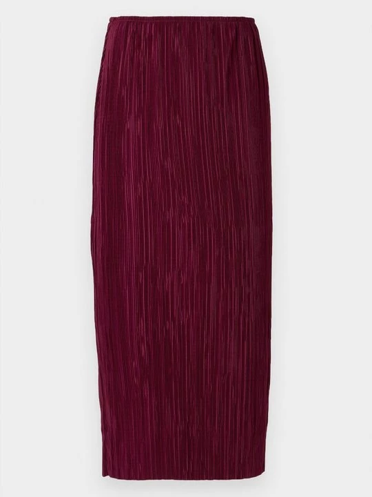 Foto van product Plooirok Calvin Klein bordeauxrood