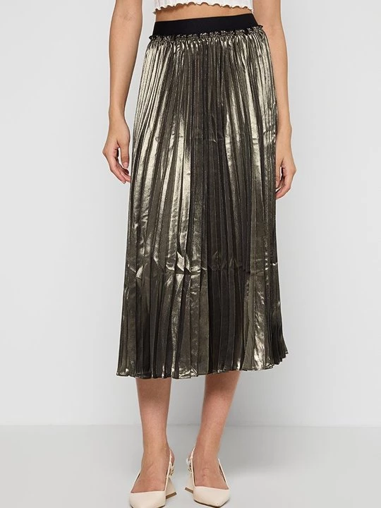 Foto van product Plooirok Ted Baker goudkleurig