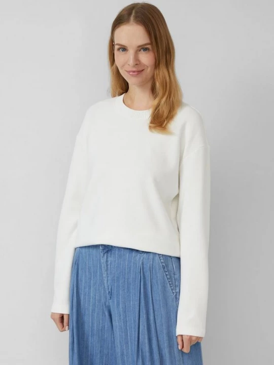Foto van product Pluizig sweatshirt s.Oliver crème