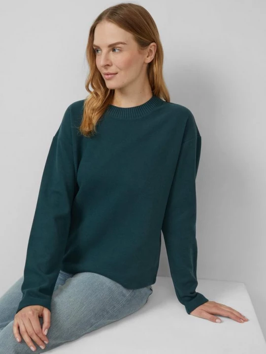 Foto van product Pluizig sweatshirt s.Oliver petrol