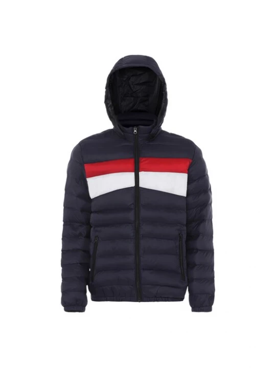 Foto van product PLUMDALE Winterjas donkerblauw / bloedrood / wit