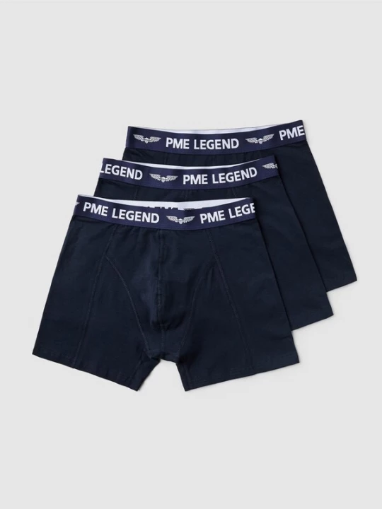 Foto van product PME Legend Boxershorts '3-pack boxer shorts' donkerblauw