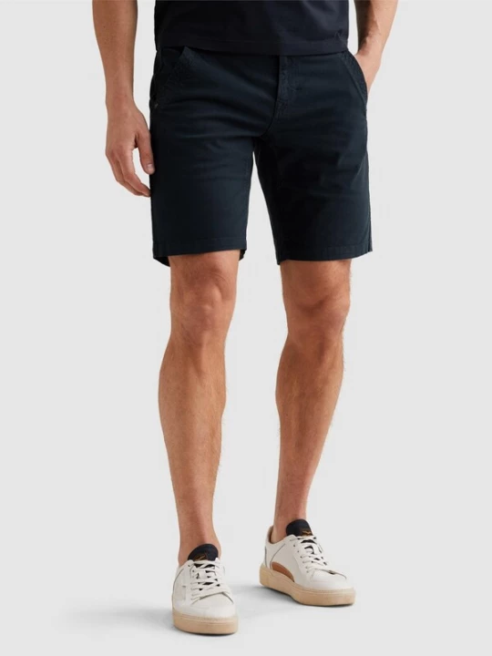 Foto van product PME Legend Broek 'Spector regular fit chino shorts' donkerblauw