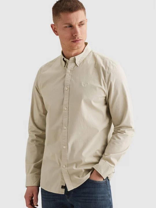 Foto van product PME Legend Overhemd 'American Classic shirt' lichtgrijs