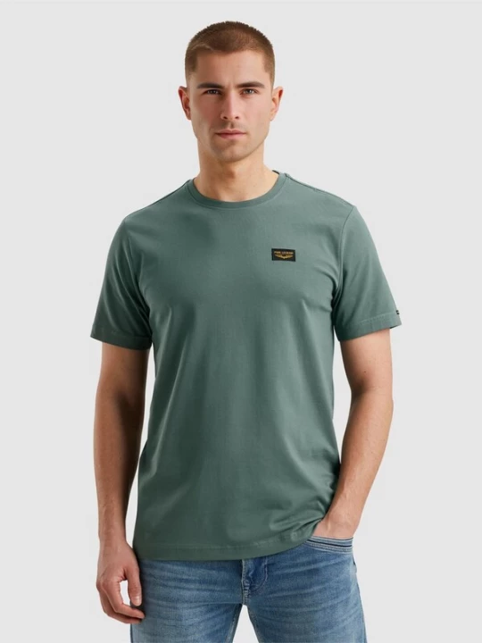 Foto van product PME Legend Shirt 'American Classic T-shirt' groen gemêleerd