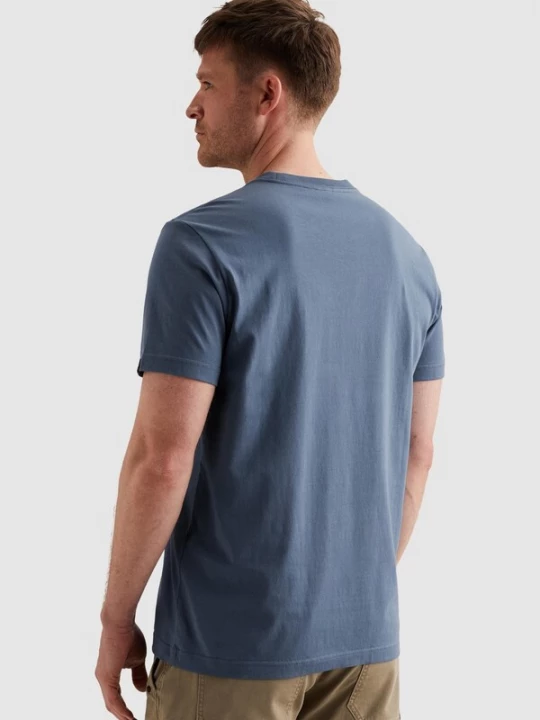 Foto van product PME Legend Shirt 'T-shirt with signature artwork' donkerblauw