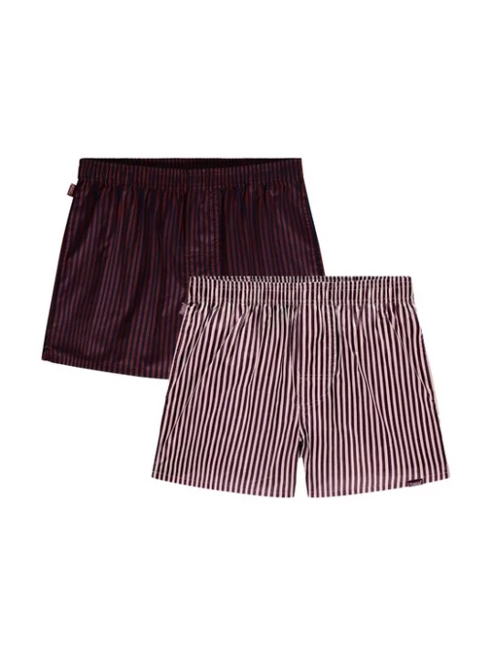 Foto van product Pockies Boxershorts lila / zwart / wit
