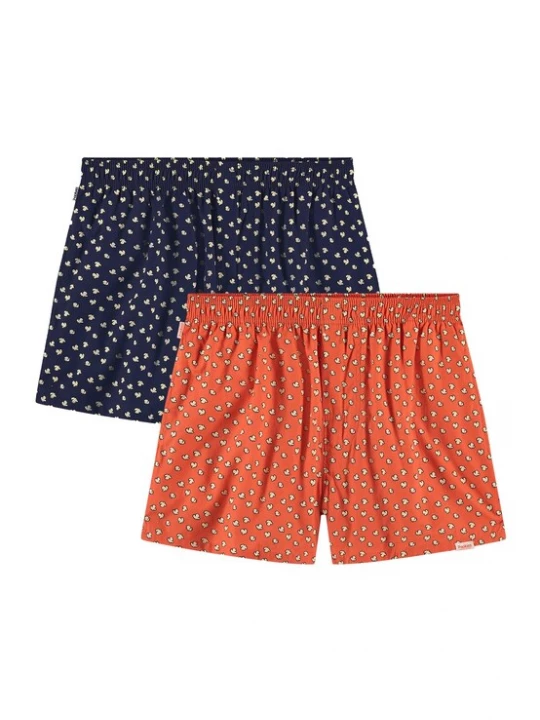 Foto van product Pockies Boxershorts oranje / zwart / wit