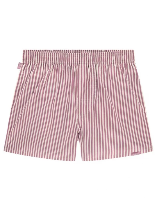 Foto van product Pockies Boxershorts oudroze / natuurwit