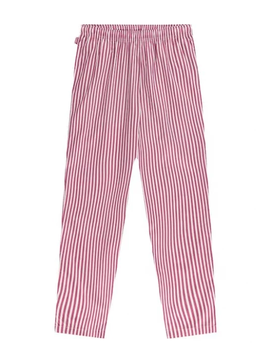 Foto van product Pockies Pyjamabroek donkerroze / wit