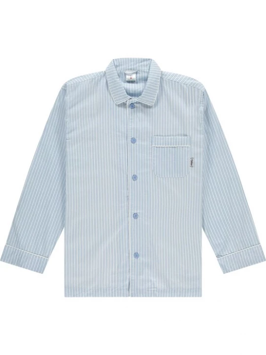 Foto van product Pockies Shirt lichtblauw / wit