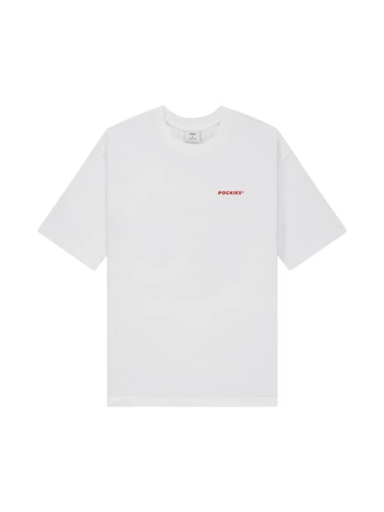 Foto van product Pockies Shirt 'Lobster Weekend' rood / zwart / wit