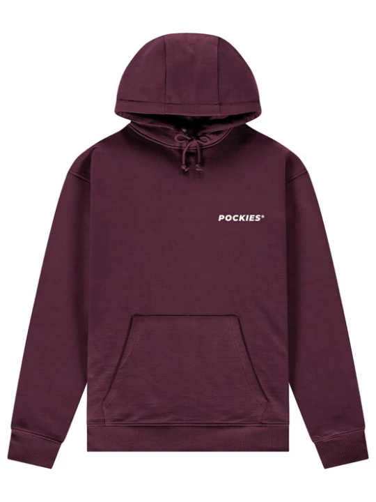 Foto van product Pockies Sweatshirt 'H.O.P.' crème / wijnrood