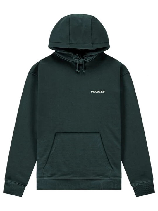 Foto van product Pockies Sweatshirt 'H.O.P.' donkergroen / wit