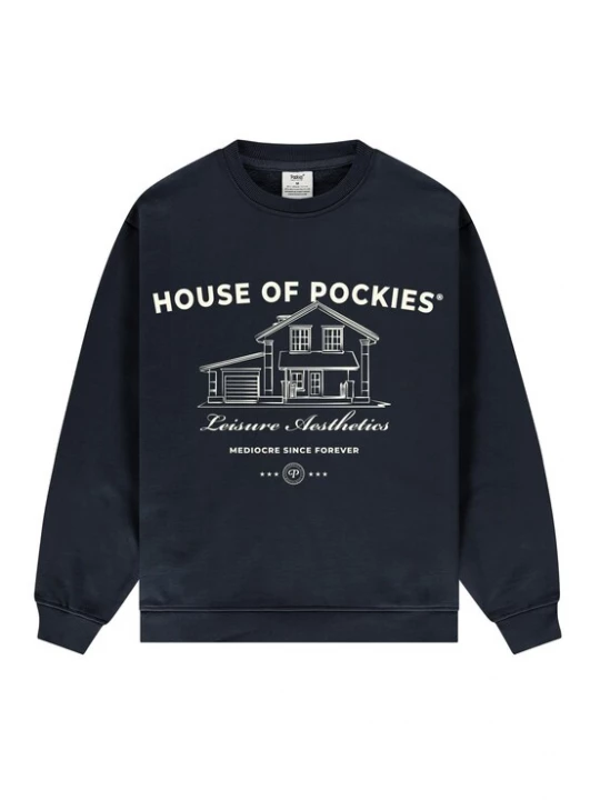 Foto van product Pockies Sweatshirt 'H.O.P.' navy / wit