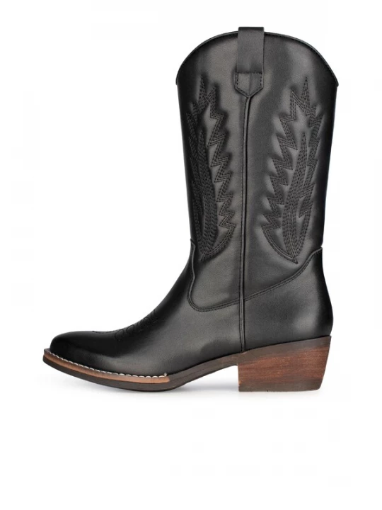Foto van product Poelman Cowboylaarzen 'Billy' zwart