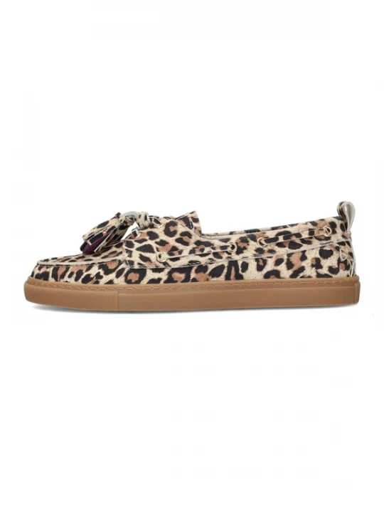Foto van product Poelman Mocassins beige / bruin / zwart