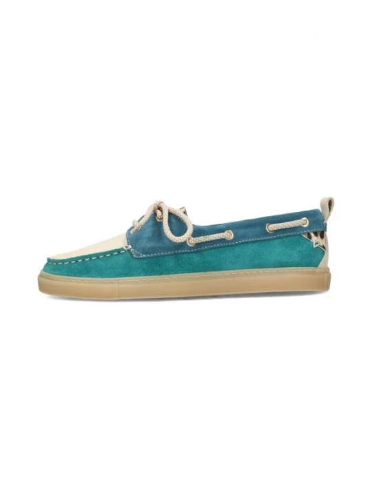 Foto van product Poelman Mocassins ' SILK' donkerblauw