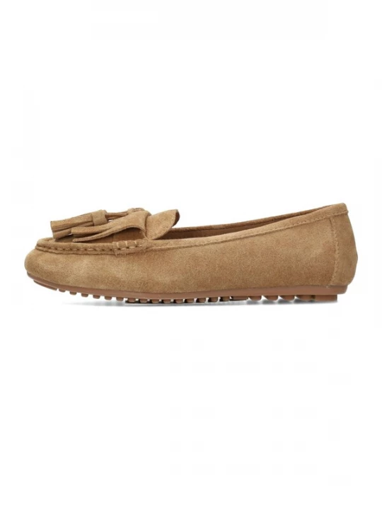 Foto van product Poelman Mocassins 'Taya' cappuccino