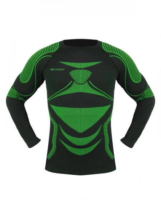 Foto van product Polar Husky Basislaag groen / zwart