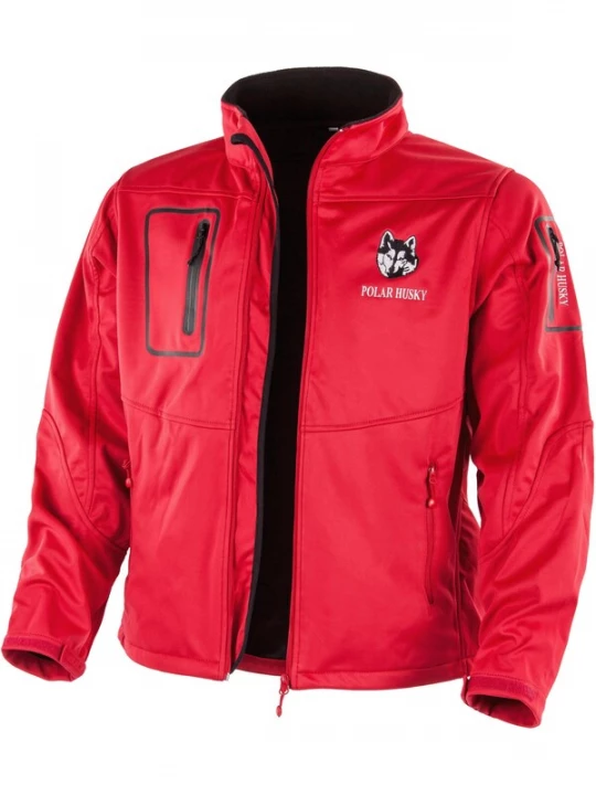 Foto van product Polar Husky Functionele jas rood / zwart / wit