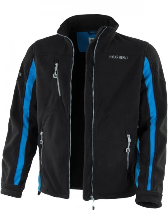 Foto van product Polar Husky Funktionele fleece-jas blauw / zwart