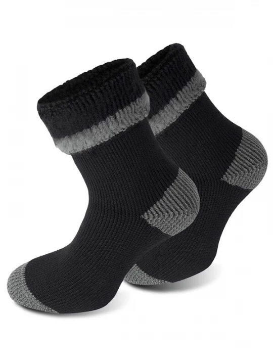 Foto van product Polar Husky Sokken 'Extrem Hot' grijs / zwart