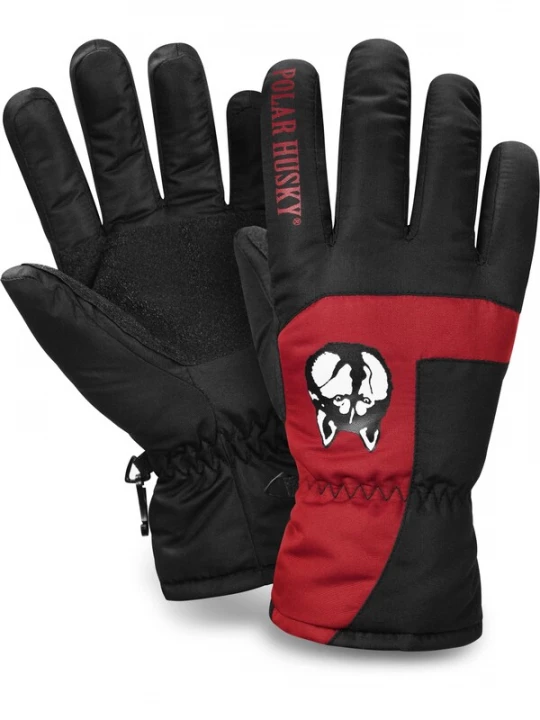 Foto van product Polar Husky Sporthandschoenen 'Jannu' rood / zwart