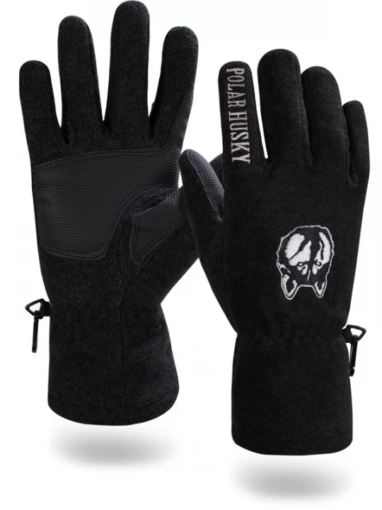 Foto van product Polar Husky Sporthandschoenen 'Lhotse' zwart / wit