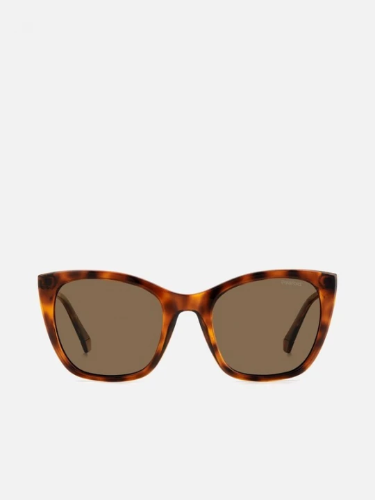 Foto van product Polaroid Zonnebril 'Polaroid PLD 4144 / S / X Black / 21 / 145 Women Sunglasses' bruin