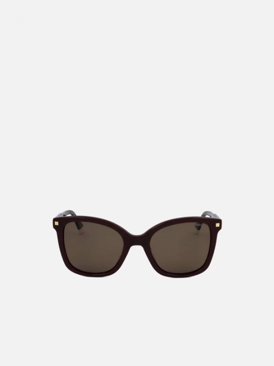 Foto van product Polaroid Zonnebril 'Polaroid PLD 4151 / S / X Burgundy / 20 / 145 Women Sunglasses' rood